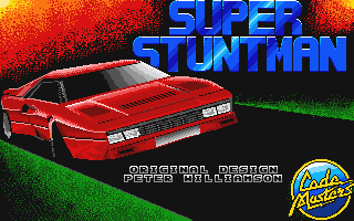 Super Stuntman atari screenshot