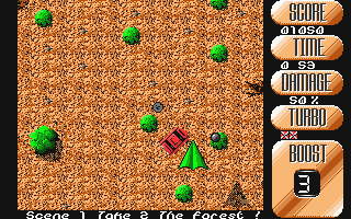 Super Stuntman atari screenshot