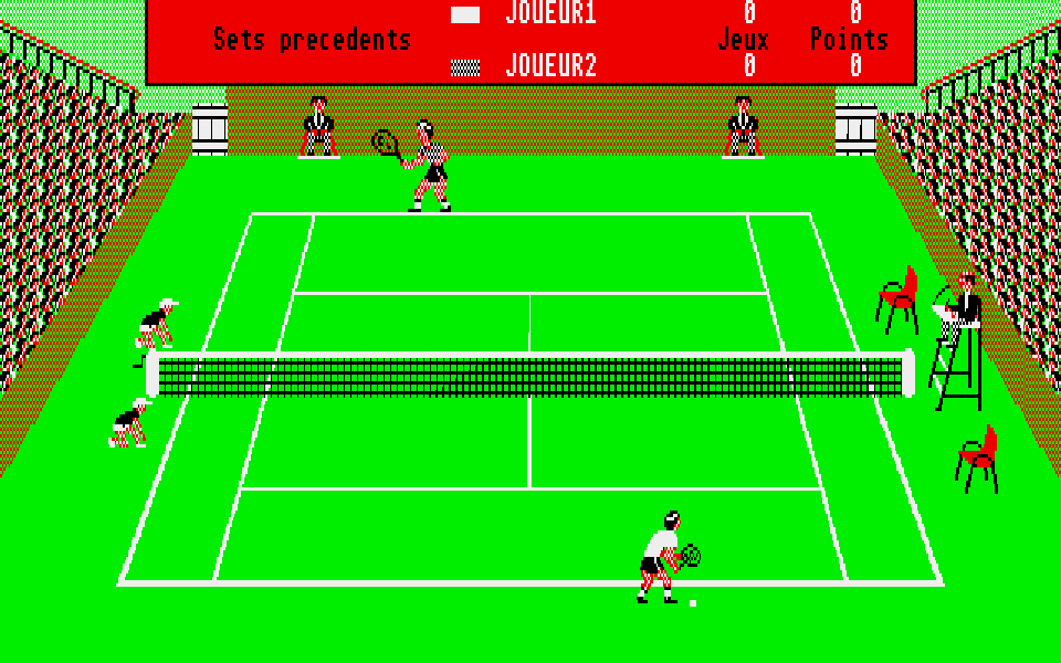 Super Tennis atari screenshot