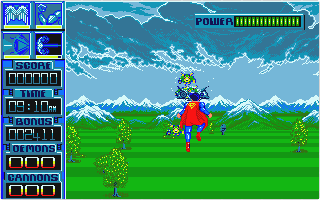 Superman - The Man of Steel atari screenshot