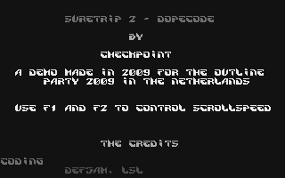 Suretrip II - Dopecode atari screenshot