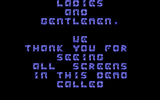 Swiss Megademo atari screenshot