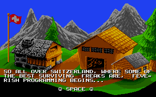 Swiss Megademo atari screenshot