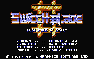 Switchblade II — screenshot 1
