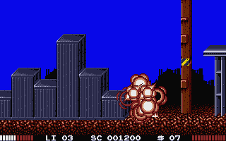 Switchblade II atari screenshot
