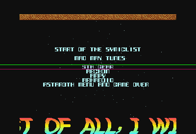 Symic Demo (The) atari screenshot