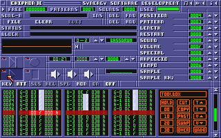 Synergy Megademo atari screenshot