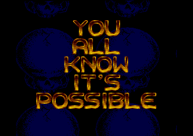 Synergy Unfinished Demos atari screenshot