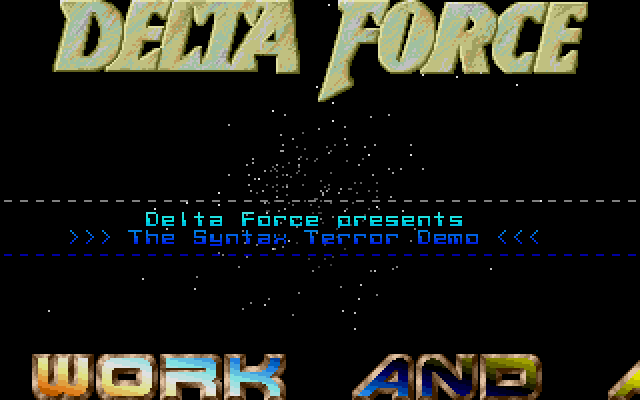 Syntax Terror atari screenshot
