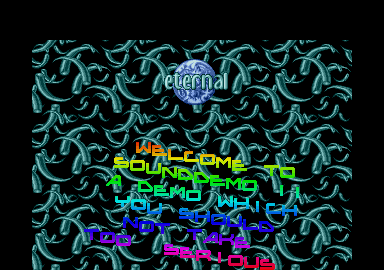 Synth Dream Sound Demo II atari screenshot