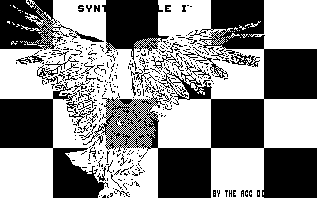 Synth Sample I atari screenshot