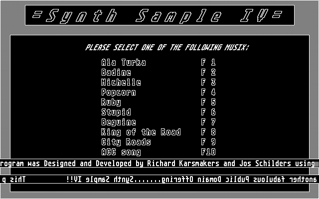 Synth Sample IV — screenshot 1