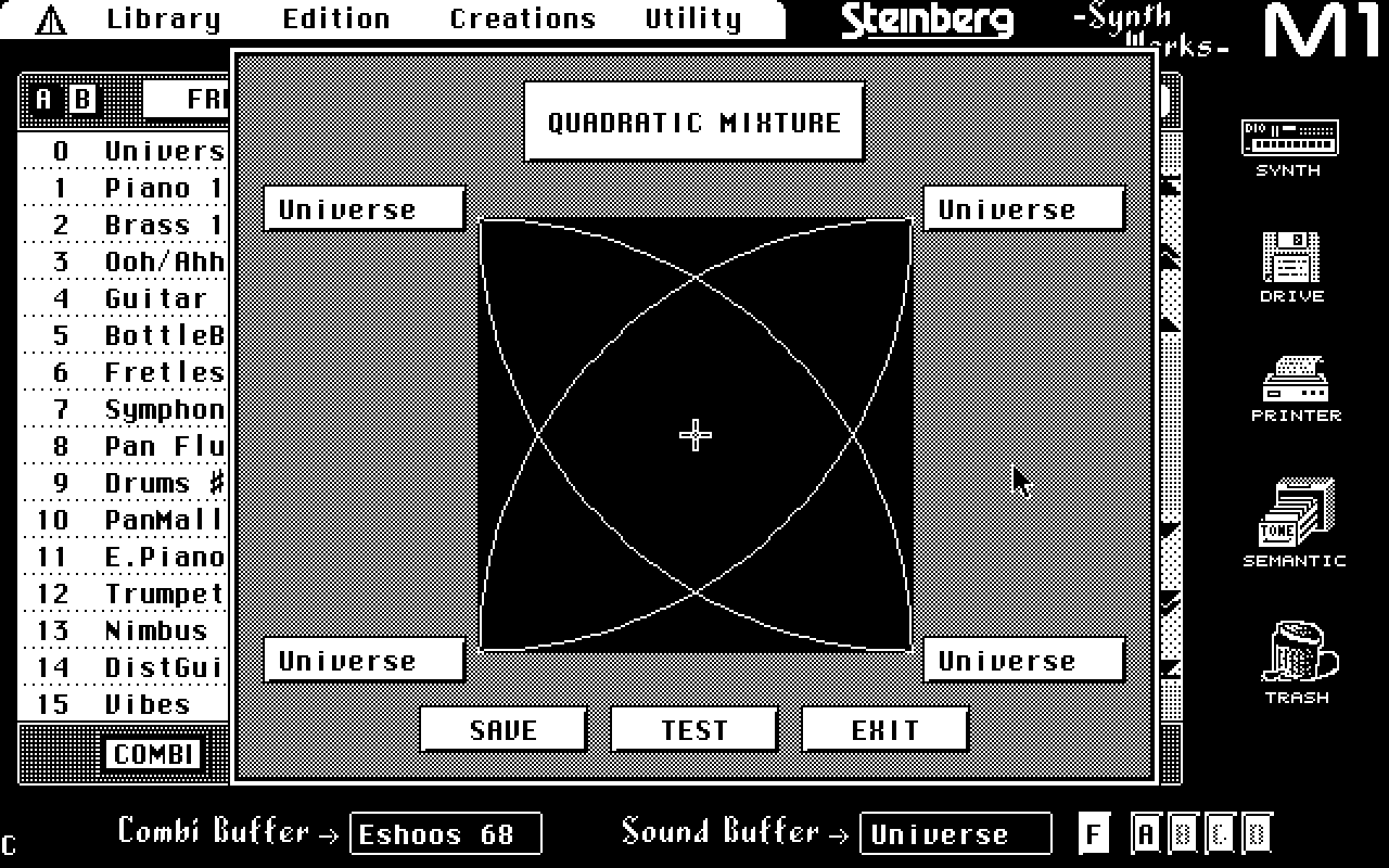 Synthworks M1 atari screenshot