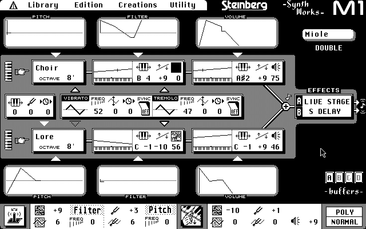 Synthworks M1 atari screenshot
