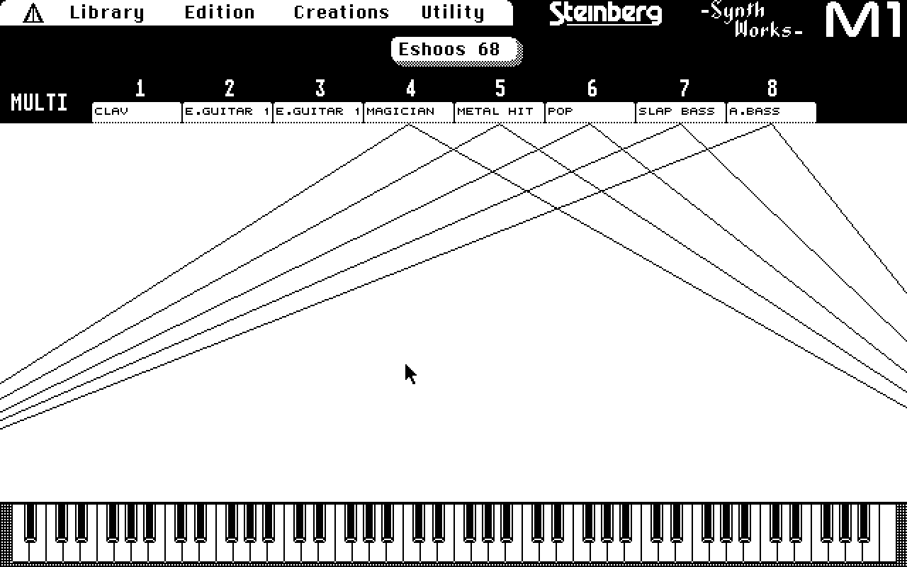 Synthworks M1 atari screenshot