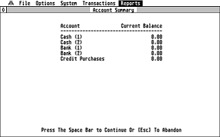 System 3 atari screenshot