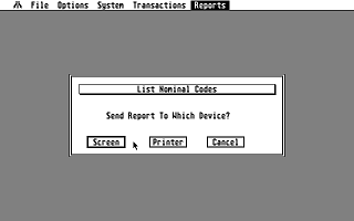 System 3 atari screenshot