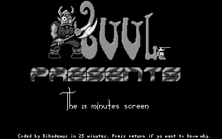 T and C (Town and City) Demo atari screenshot