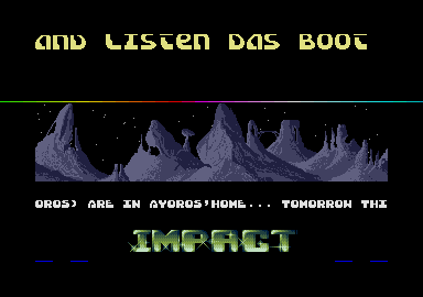 T and C (Town and City) Demo atari screenshot