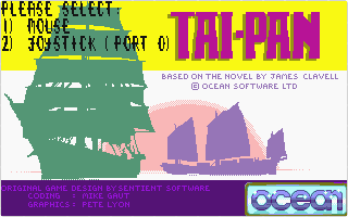 Tai-Pan atari screenshot