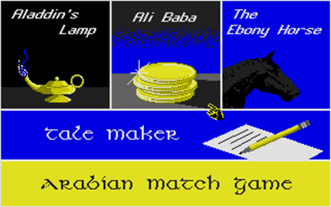Tales from the Arabian Nights atari screenshot