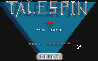 Talespin atari screenshot