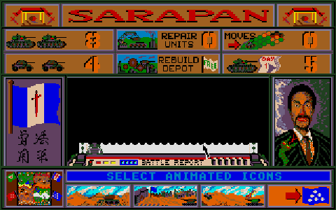 Tank Attack atari screenshot