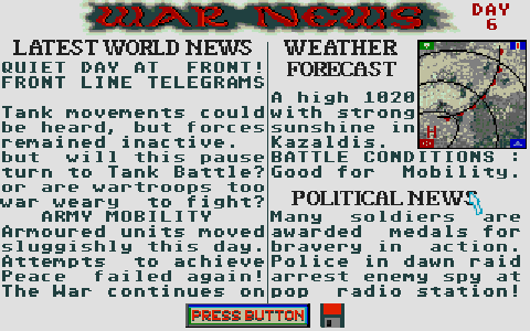Tank Attack atari screenshot