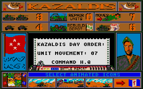 Tank Attack atari screenshot