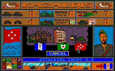 Tank Attack atari screenshot