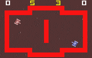Tank Battle atari screenshot
