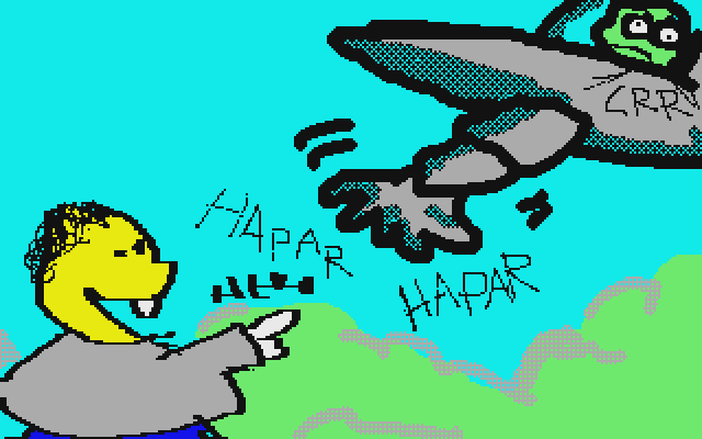 Tappaja Tähtien Takaa atari screenshot