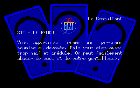 Taromancien (Le) atari screenshot
