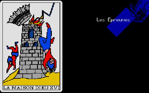Taromancien (Le) atari screenshot