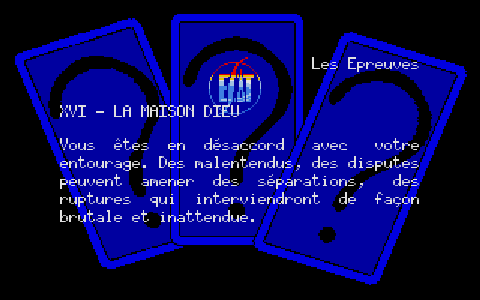 Taromancien (Le) atari screenshot