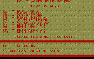 TCB Tracker atari screenshot