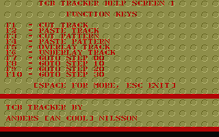 TCB Tracker atari screenshot