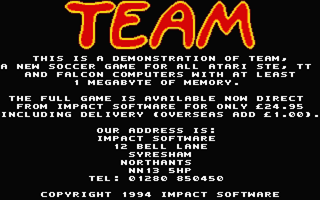 Team — screenshot 1