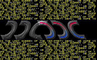 Teaparty Demo (The) atari screenshot