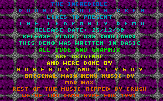 Teaparty Demo (The) atari screenshot