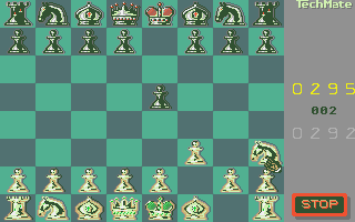 Techmate Chess atari screenshot