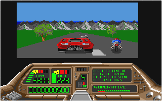 Techno Cop atari screenshot