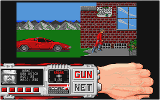 Techno Cop atari screenshot