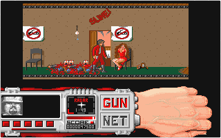 Techno Cop atari screenshot