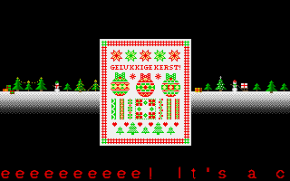 Teenage Christmas Intro 1999 atari screenshot
