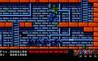 Teenage Mutant Hero Turtles atari screenshot