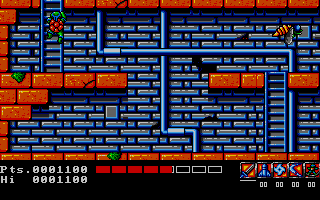 Teenage Mutant Hero Turtles atari screenshot