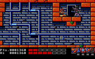 Teenage Mutant Hero Turtles atari screenshot