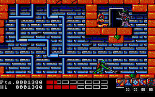 Teenage Mutant Hero Turtles atari screenshot