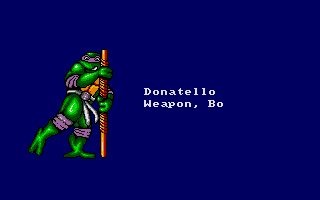 Teenage Mutant Hero Turtles atari screenshot